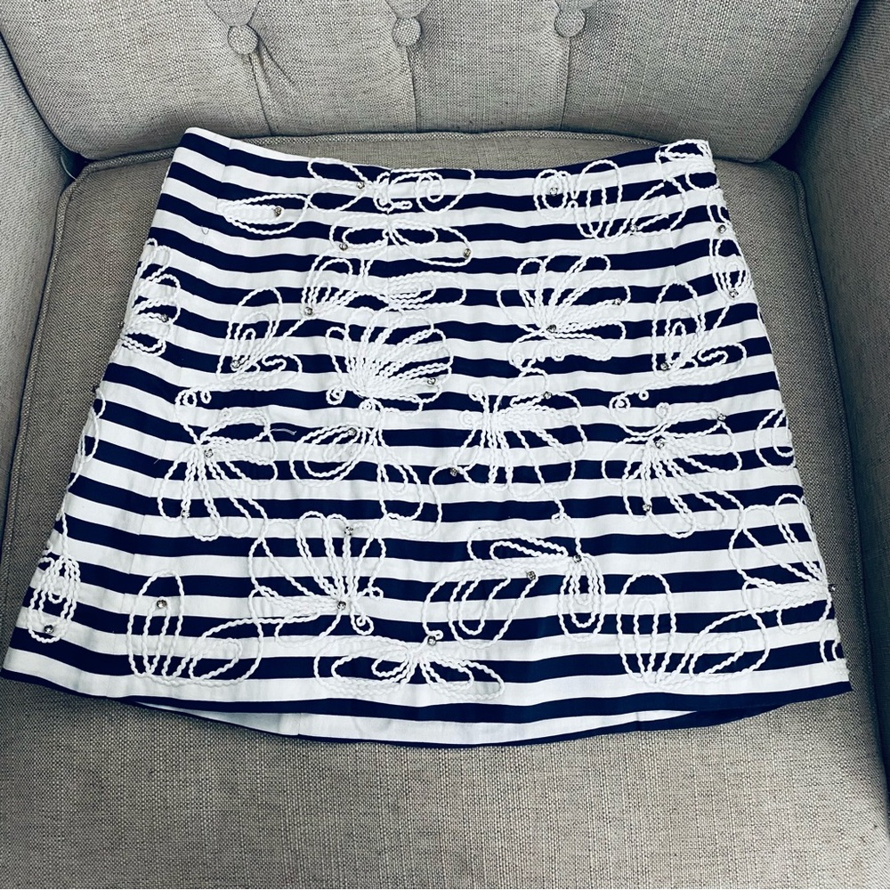 New without tags Lilly Pulitzer striped skirt size 2.